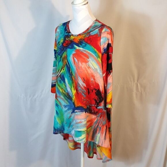 Yahada Hi Low Tunic  - Picture 1 of 6